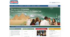 Desktop Screenshot of americana-group.com